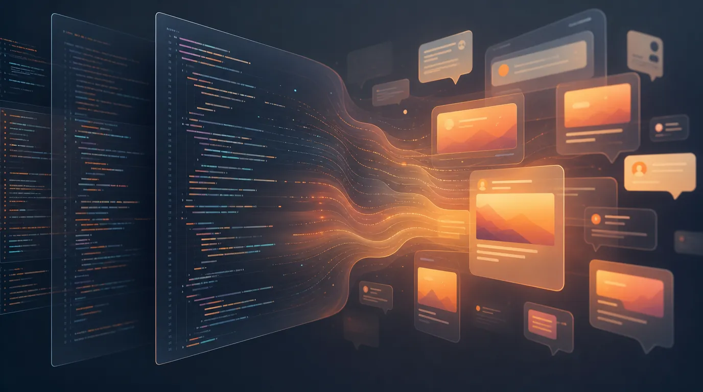 Product context flowing into channel-native social and blog drafts